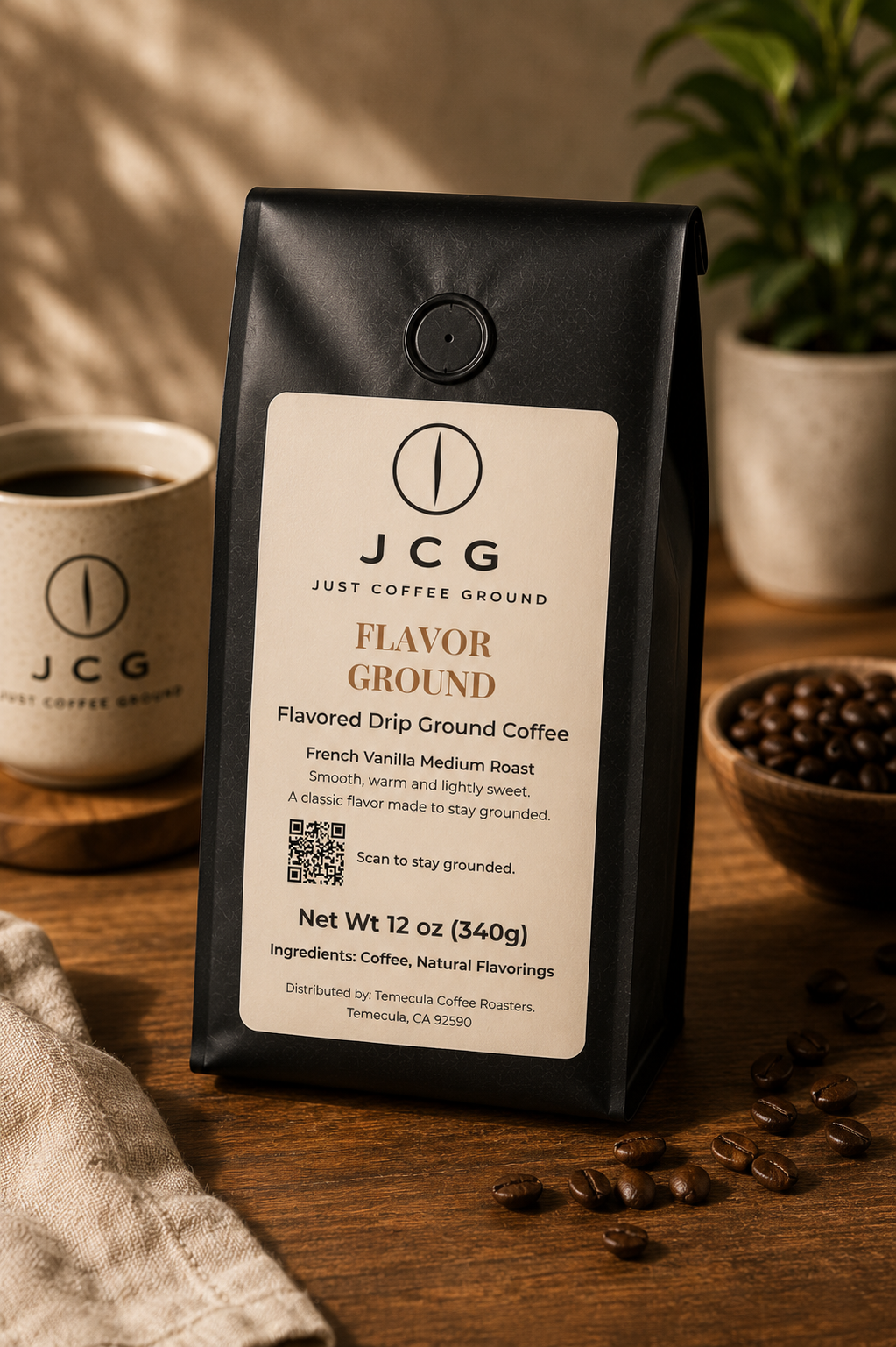 Flavor Ground – French Vanilla Medium Roast